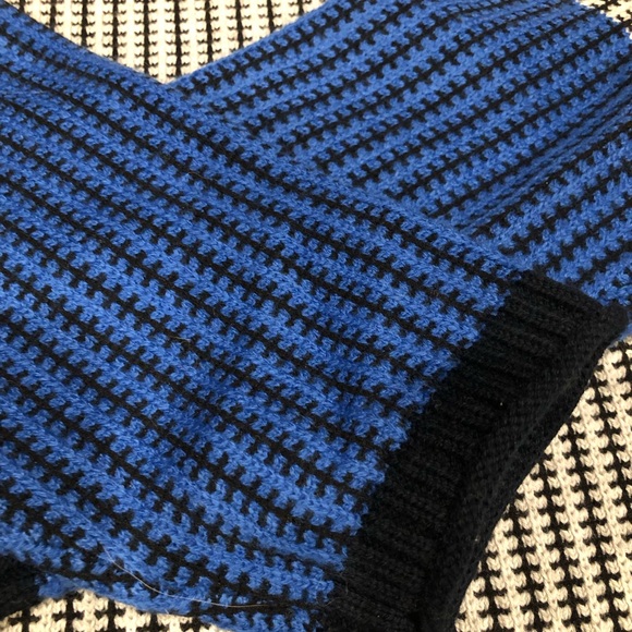 Lisa Todd Black and White Striped Crewneck Sweater - Picture 11 of 11